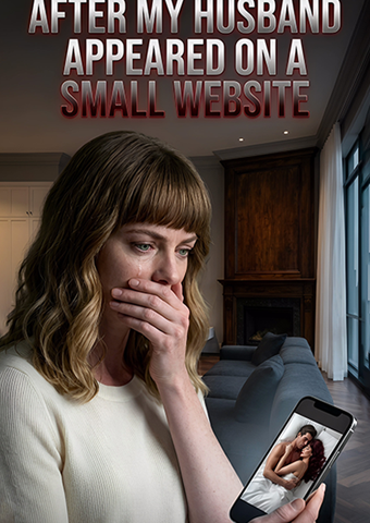 AFTER MY HUSBAND APPEARED ON A SMALL WEBSITE