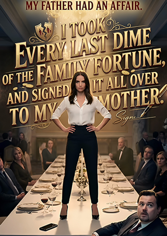 My father had an affair. So I took every last dime of the family fortune, and si