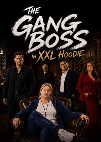 Poster The Gang Boss in XXL Hoodie